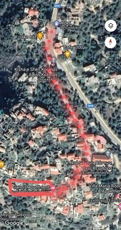 Janis Castle Apartment Himare Albania